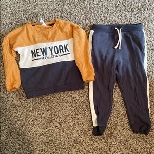 Toddler jogger outfit